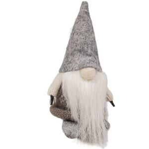 MeraVic Gnome Holiday Gray Sweater Gnome Gery 5 Inch Item No R7132